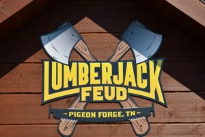 lumberjack feud sign