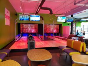 bowling at crave golf club