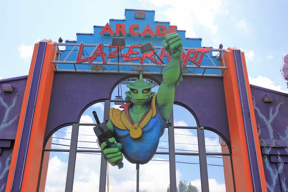 Go-Karts and Laser Tag at LazerPort Fun Center in Pigeon Forge, TN