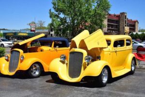 classic car at Rod Run in Pigeon Forge